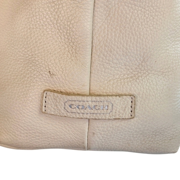 COACH | XL Parchment Shopper Travel Tote | Leather | Womens | Shoulder Bag - Picture 8 of 16